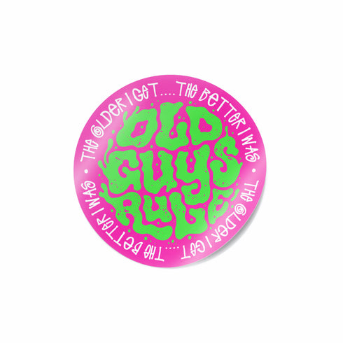 TRIP TYPE' DECAL - PINK